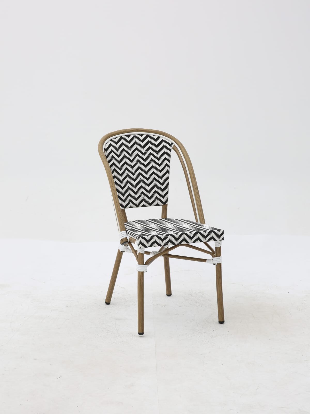 CHAISE B N 2 CHAISE MADELAINE BLANC NOIR – Image 1