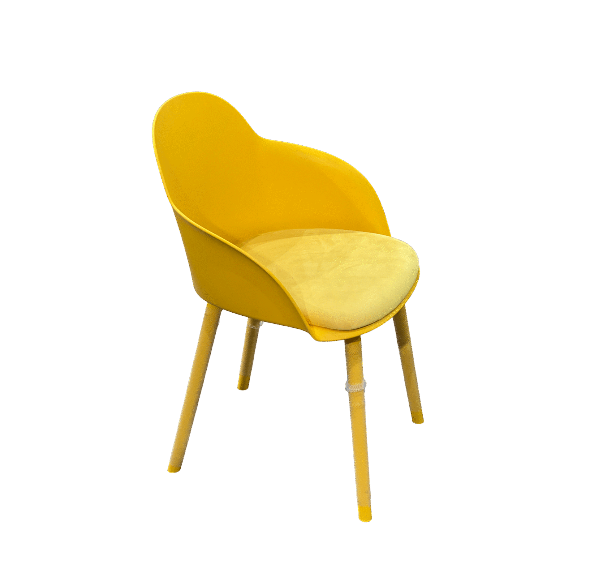 89 FAUTEUIL IBIZA MOUTARD – Image 1