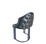 FAUTEUIL LUSSO VERT FONCE – Image 2