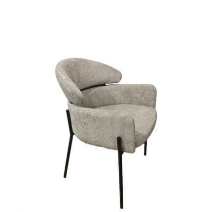 FAUTEUIL NEW BOUCLETTE TAUPE