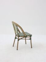 CHAISE MADELAINE VERT BLANC – Image 2