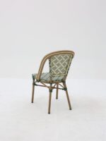 CHAISE MADELAINE VERT BLANC – Image 3