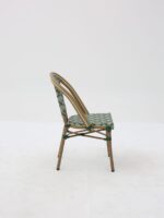 CHAISE MADELAINE VERT BLANC – Image 5