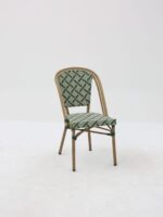 CHAISE MADELAINE VERT BLANC