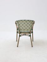 FAUTEUIL MADELAINE VERT BLANC – Image 7