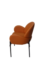 FAUTEUIL FLORA ORANGE