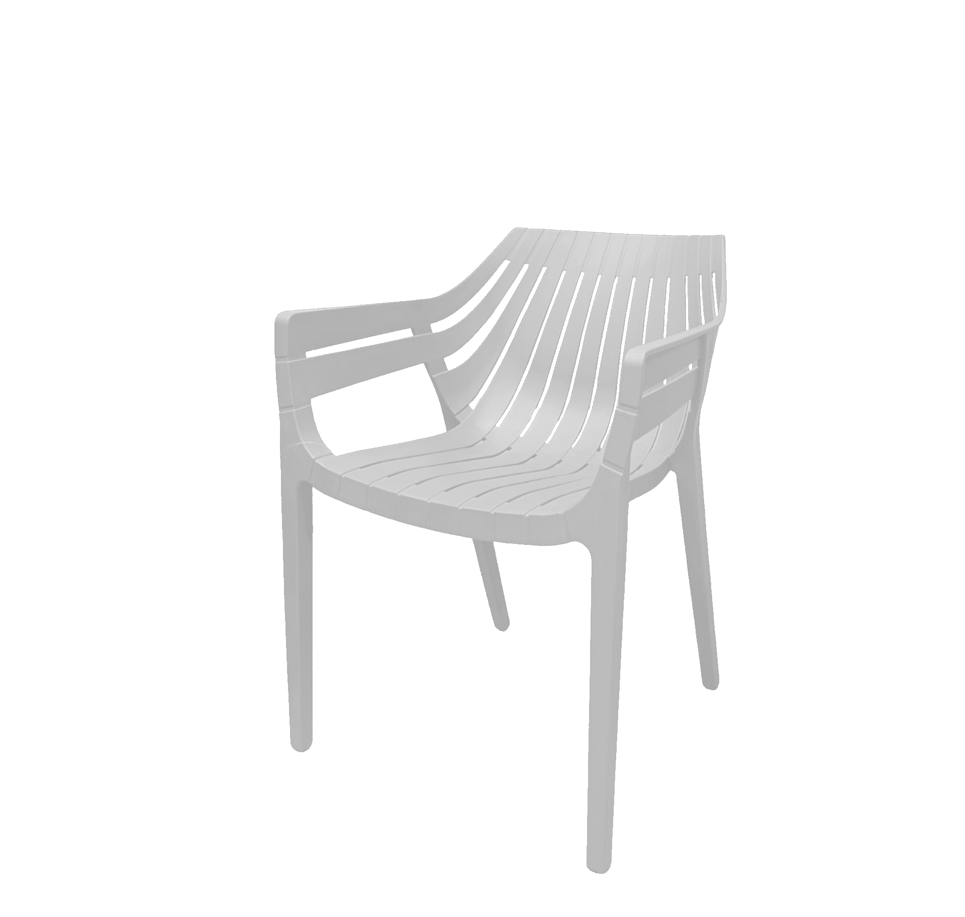 70 FAUTEUIL B-SPRITZ BLANC – Image 1