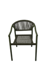 FAUTEUIL CEPHAS VERT OLIVE – Image 2