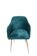 FAUTEUIL LIMONE BLEU PETROL – Image 3