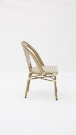 CHAISE MADELAINE BEIGE BLANC – Image 8