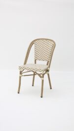 CHAISE MADELAINE BEIGE BLANC