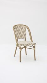 CHAISE MADELAINE BEIGE BLANC – Image 6