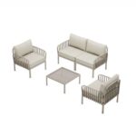 SALON MODELE KOMODO BEIGE TAUPE